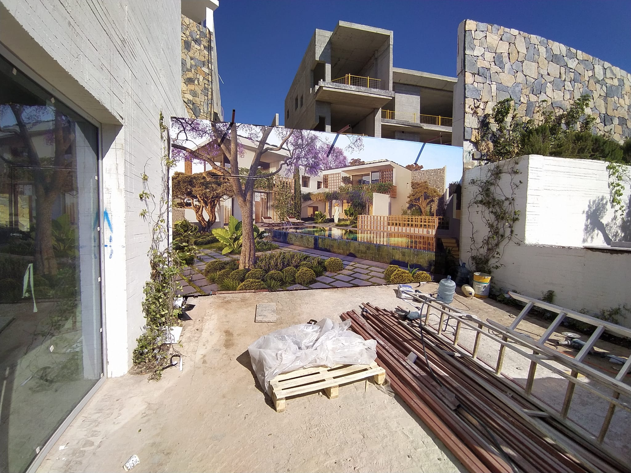 Şantiye Çevre Kaplama Baskıları