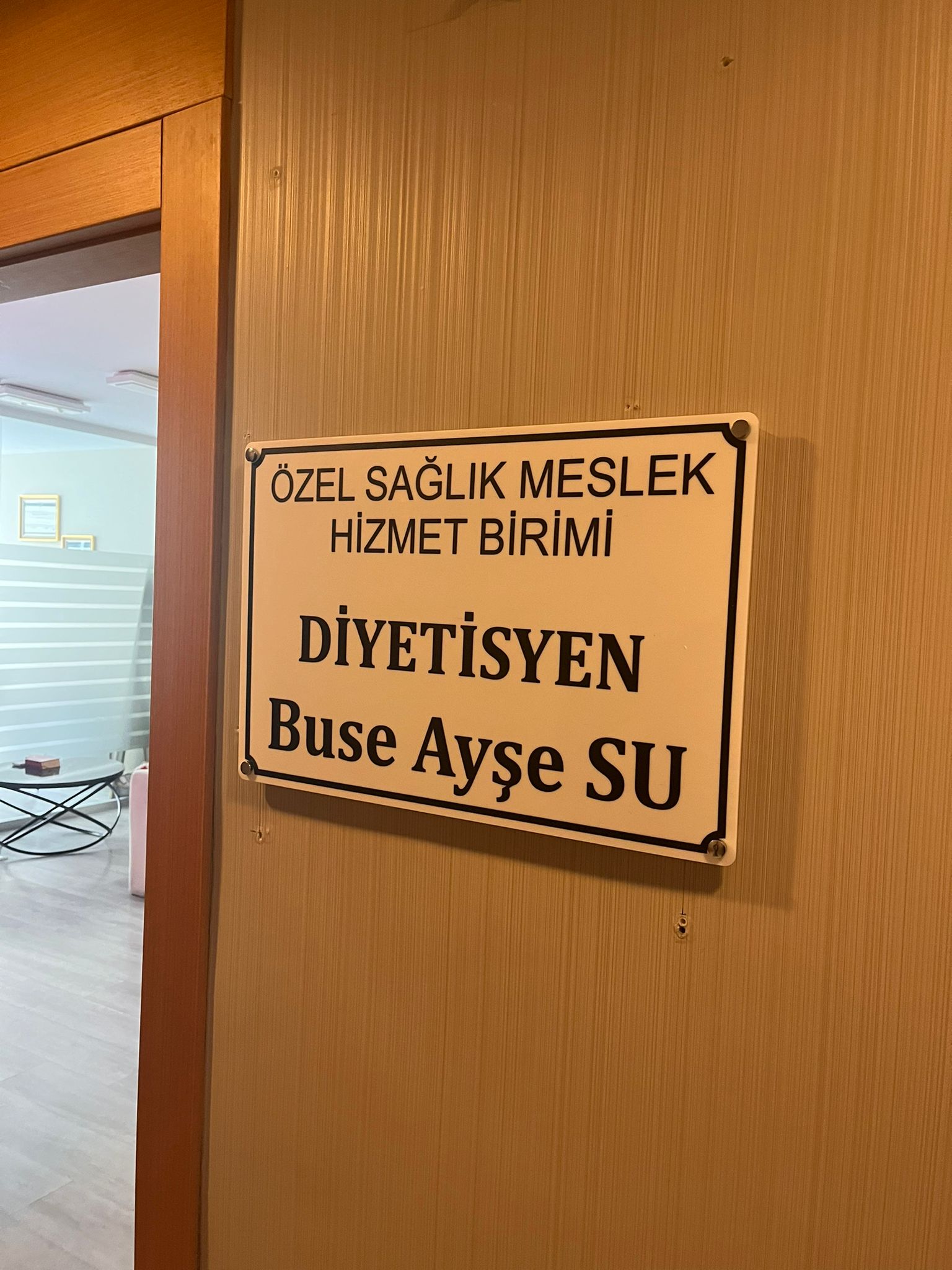 Ofis Kapı İsimlikleri