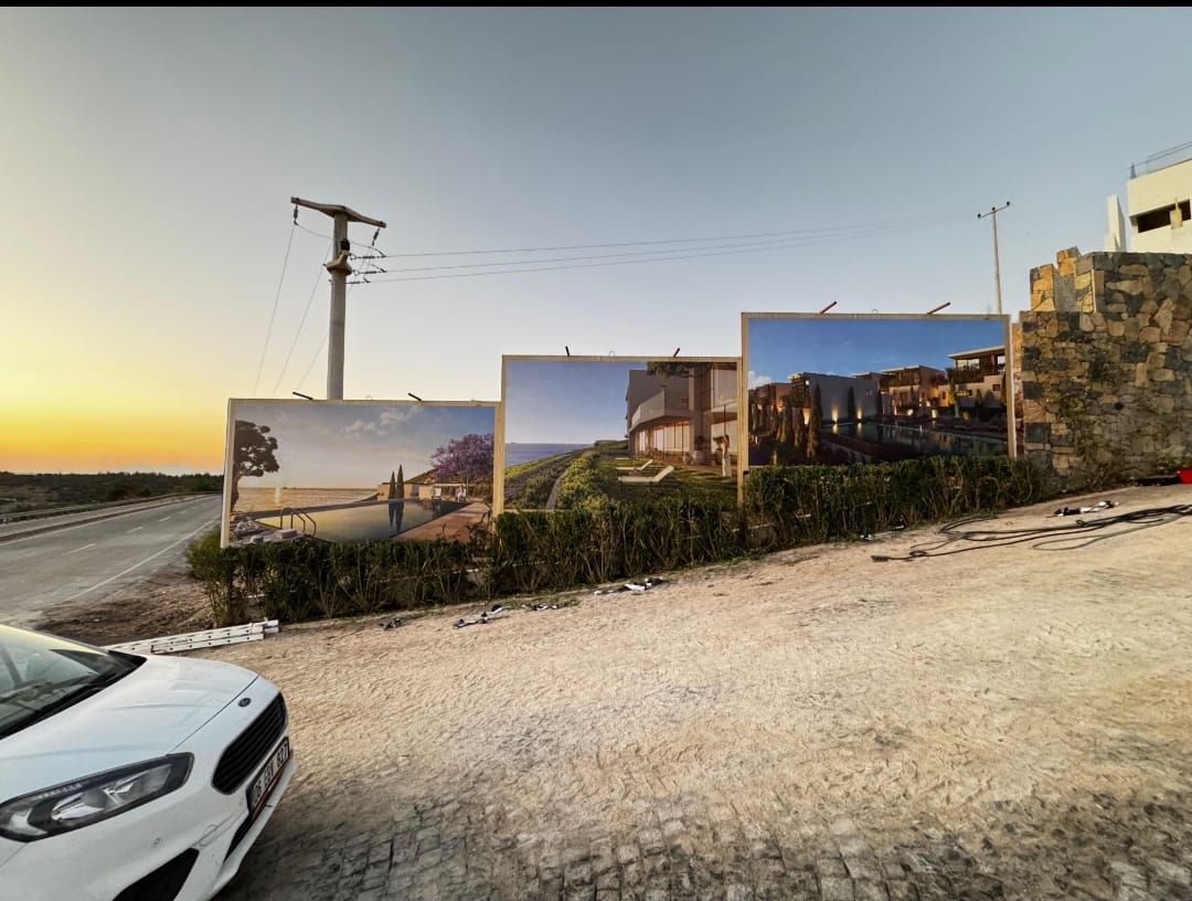 Şık Işıksız Tabela